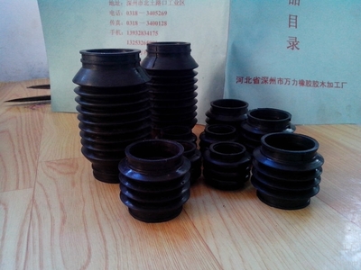 供應(yīng)萬(wàn)力橡膠防塵套,防水套橡膠防塵套,防水套,伸縮套圖片_高清圖_細(xì)節(jié)圖-深州萬(wàn)力橡膠膠木加工廠
